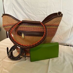 Patricia Nash with wallet